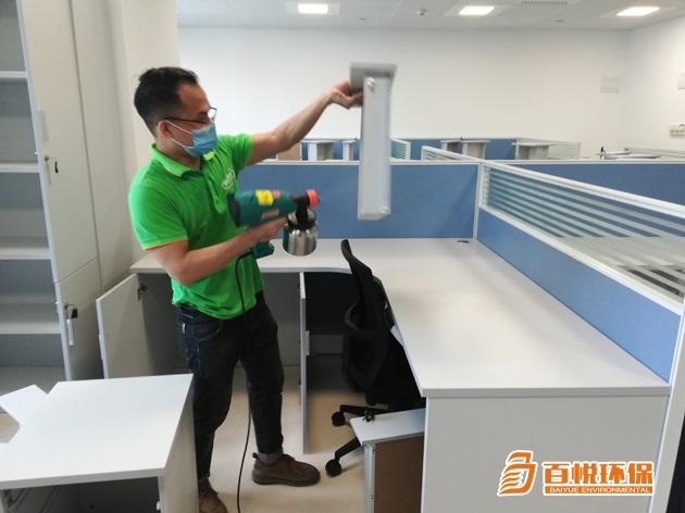 沒有窗戶的辦公室怎么除甲醛[佛山百悅環(huán)保經(jīng)驗(yàn)分享]